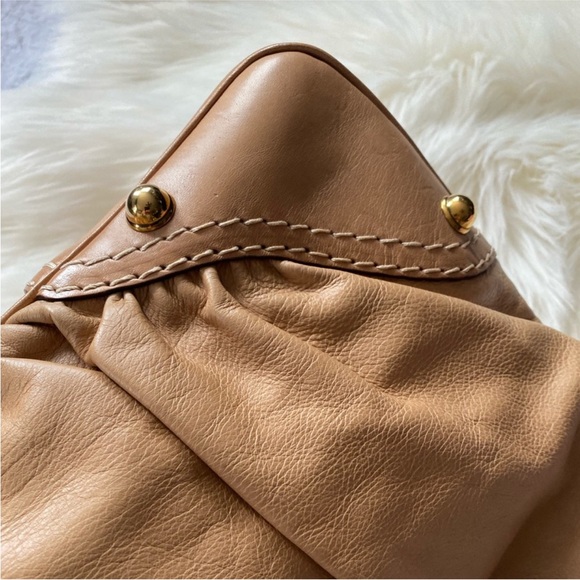 Pristine- VTG Gucci Leather Hobo Bag - Picture 9 of 14